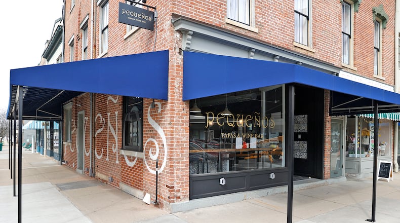 Pequenos Tapas & Wine Bar at 31 Monument Square in Urbana on Thursday, March 2, 2023. The new restaurant and wine bar will open this month. BILL LACKEY.STAFF
