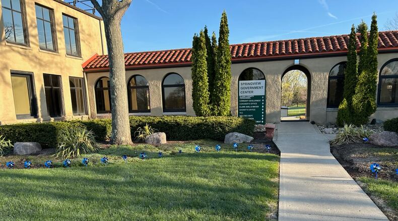 The Springview Government Center, 3130 E. Main St. in Springfield. Brooke Spurlock/Staff