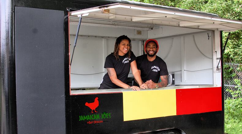 Alana and Anthony Brookshire plan to officially launch their new food truck, Jamaican Joes, in June. of 2019.