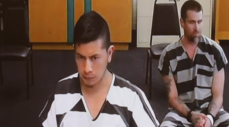 Felipe Geovany is arraigned in Clark County Municipal Court Thursday. BILL LACKEY/STAFF