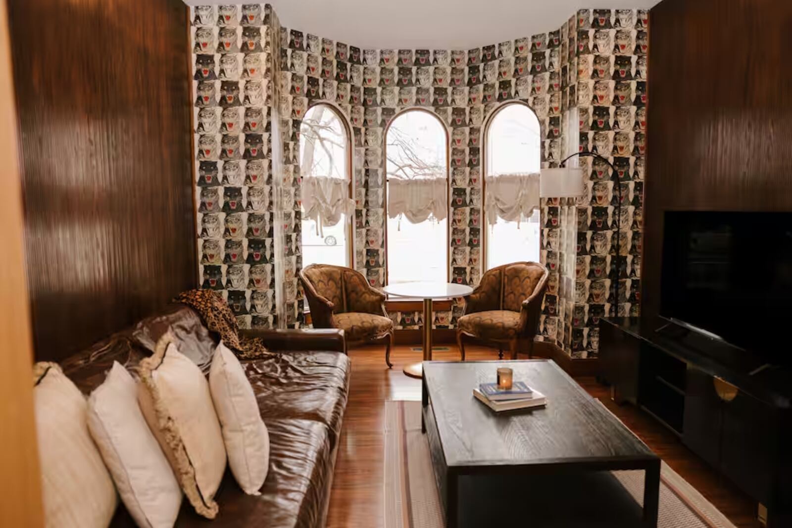 Airbnb listing for a luxury guest house located in Dayton's Oregon District. Contributed