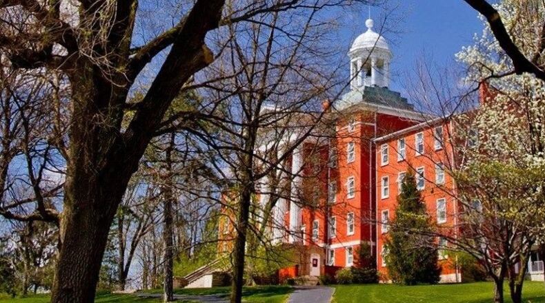 Wittenberg University announced an incentive program that will provide financial aid grants to encourage students to get vaccinated against COVID-19. Pictured is Myers Hall on campus of the Springfield university. CONTRIBUTED