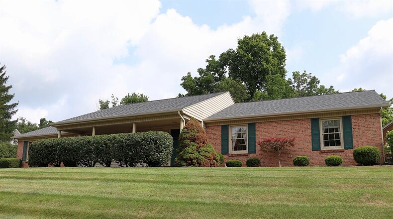 Located within the Deer Cliff Run neighborhood of Monroe Twp., the property is located on a cul-de-sac with a concrete drive that leads to the side-entry, two-car garage. Contributed photos by Kathy Tyler