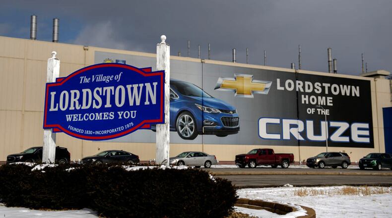General Motors said it has sold its Lordstown Assembly plant in Ohio to the electric truck maker Workhorse Group. (Jeff Swensen/Getty Images/TNS)