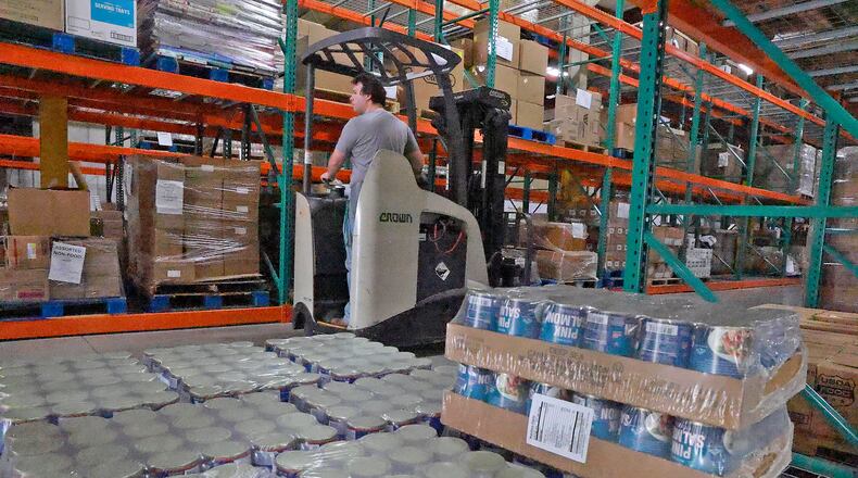 The Second Harvest Food Bank Monday, Nov. 4, 2024. BILL LACKEY/STAFF