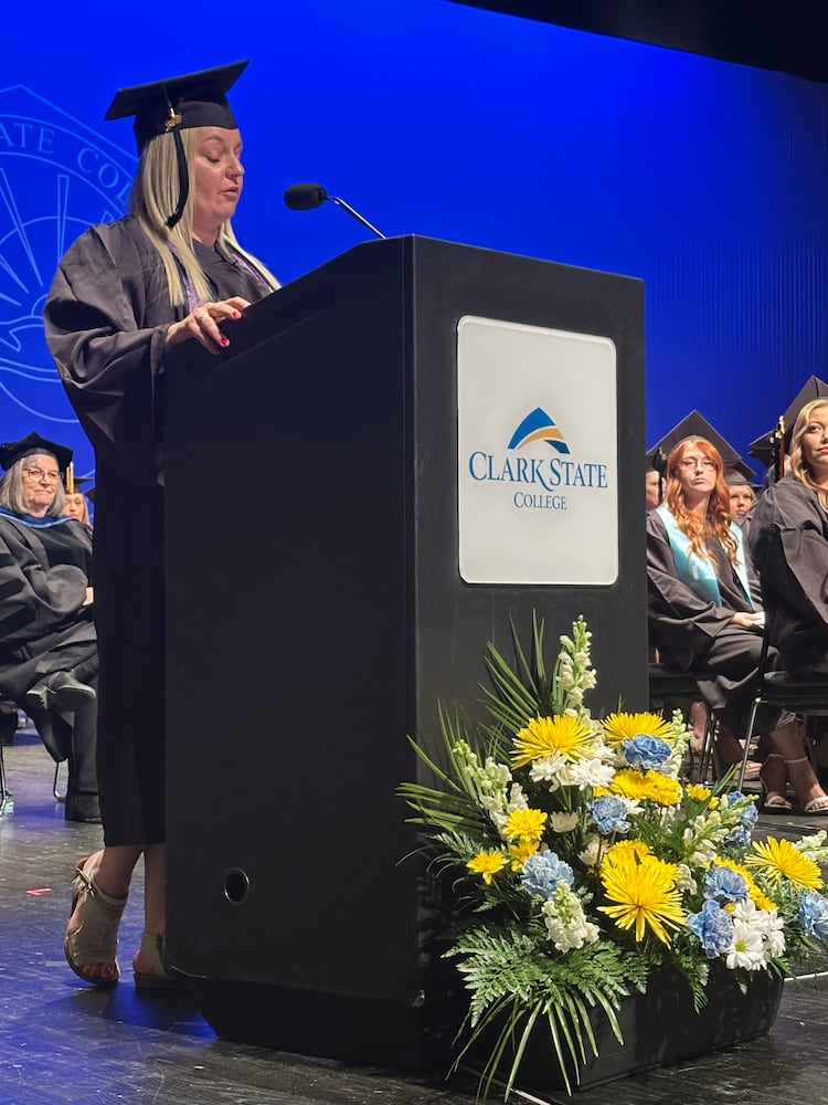 2025 Clark State graduation
