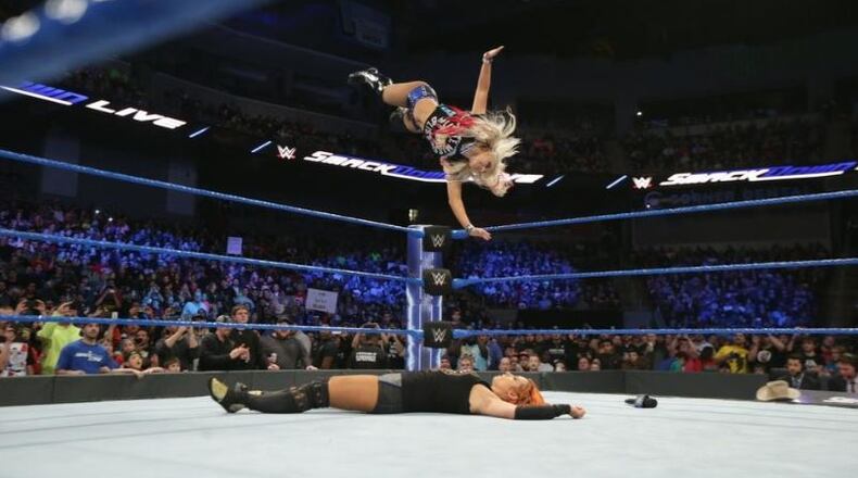 Alexa Bliss will be one of the WWE performers at Starrcade in Cincinnati.