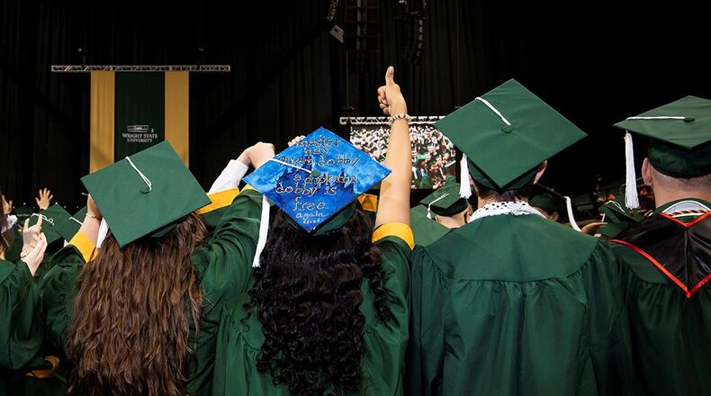 Nealy 1,100 students will graduate from Wright State University with graduates on Dec. 13 at 7 p.m. and undergraduates on Dec. 14 at 10 a.m.
Photo courtesy of WSU