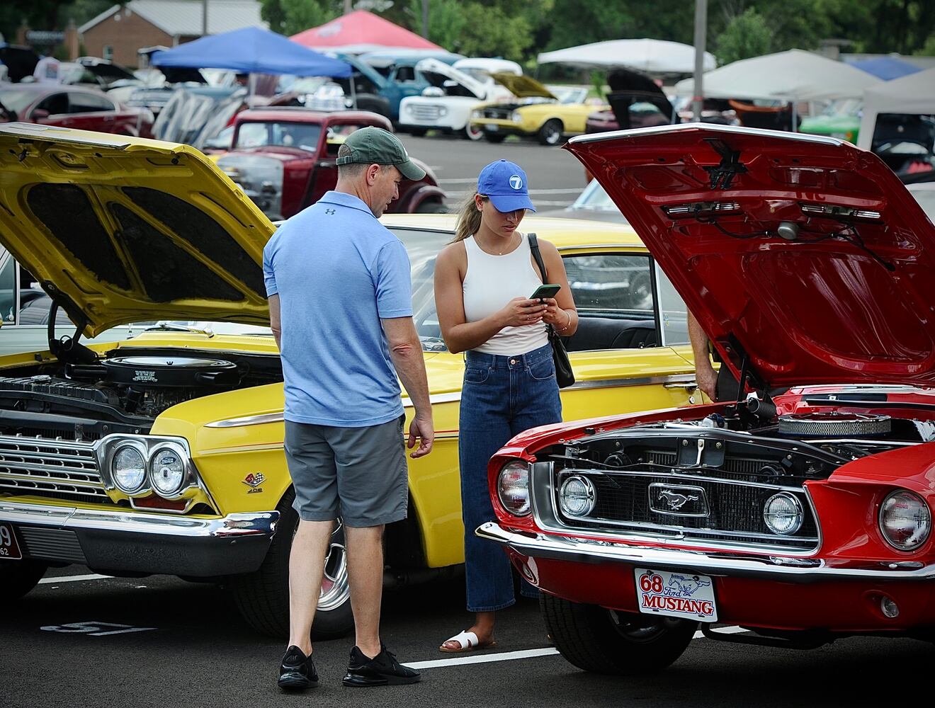 Tecumseh High School Route 40 Car Show