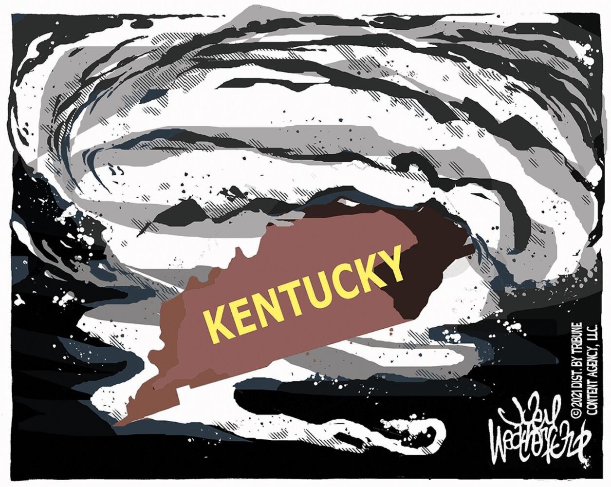 WEEK IN CARTOONS: COVID Christmas, deadly tornadoes, Joe Manchin and more