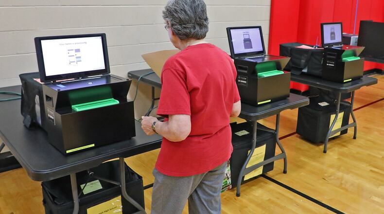 Voters who haven’t cast a ballot in an election in six years may be removed from the voter rolls under a mandate from the Ohio Secretary of State’s office. BILL LACKEY/STAFF