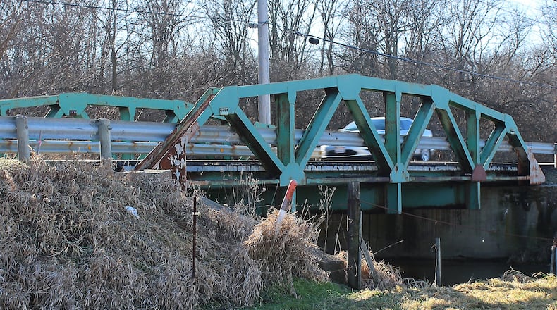 The Clark County commissioners approved a contract for $508k to repair an Old Columbus Road Bridge in Springfield Twp. JEFF GUERINI/STAFF