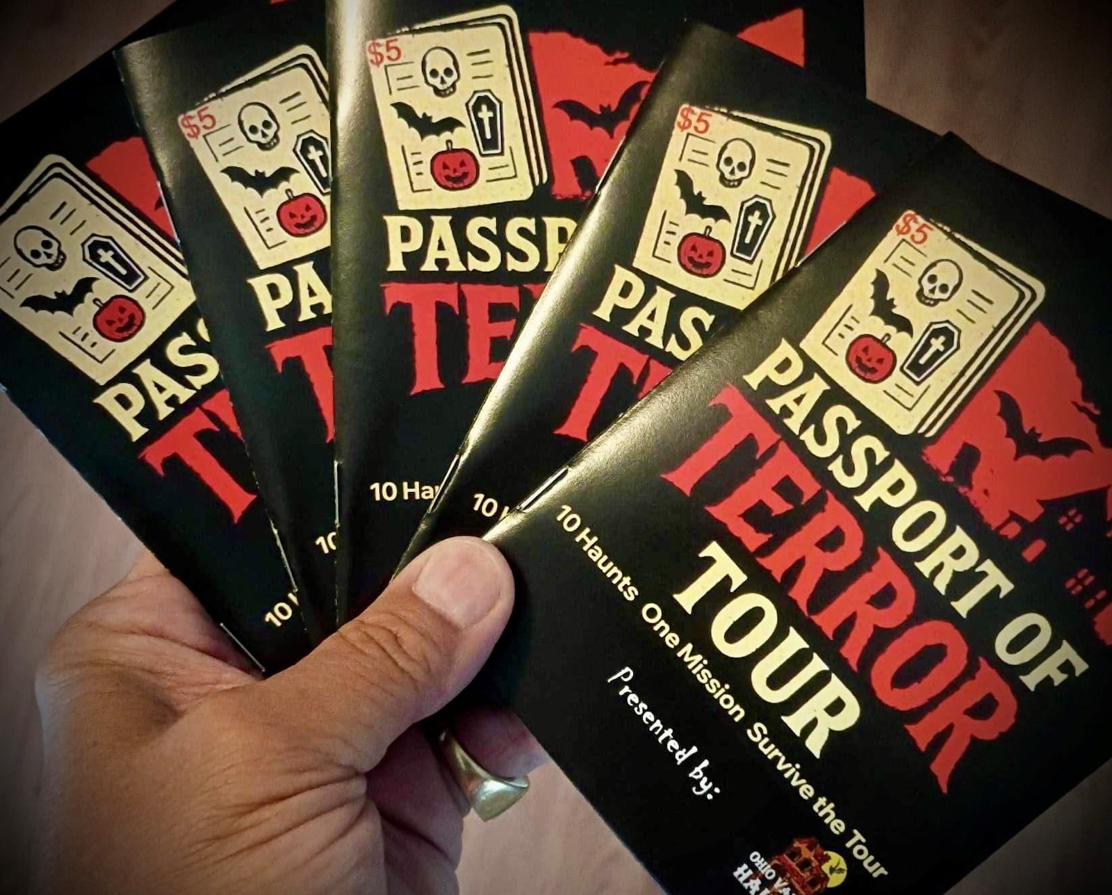 Ohio Valley Haunts, a Cincinnati-based promotion and review group for haunted attractions, is launching a “Passport of Terror Tour” featuring 10 stops throughout southwest and central Ohio (CONTRIBUTED PHOTO).