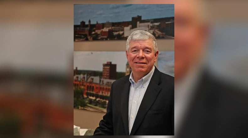 Tom Sothard, former president of Konecranes talks about leadership in the workplace. BILL LACKEY/STAFF