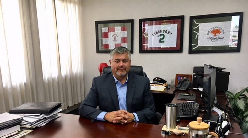 Hernan Olivas, president and chief executive of technical writing and documentation firm O’Neil & Associates. THOMAS GNAU/STAFF