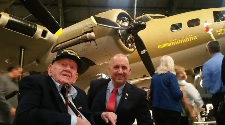 Thomas Eubanks and his grandson, Kevin Black. Contributed