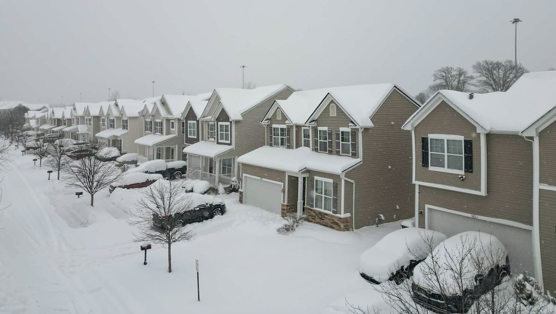 Snow in Central Ohio