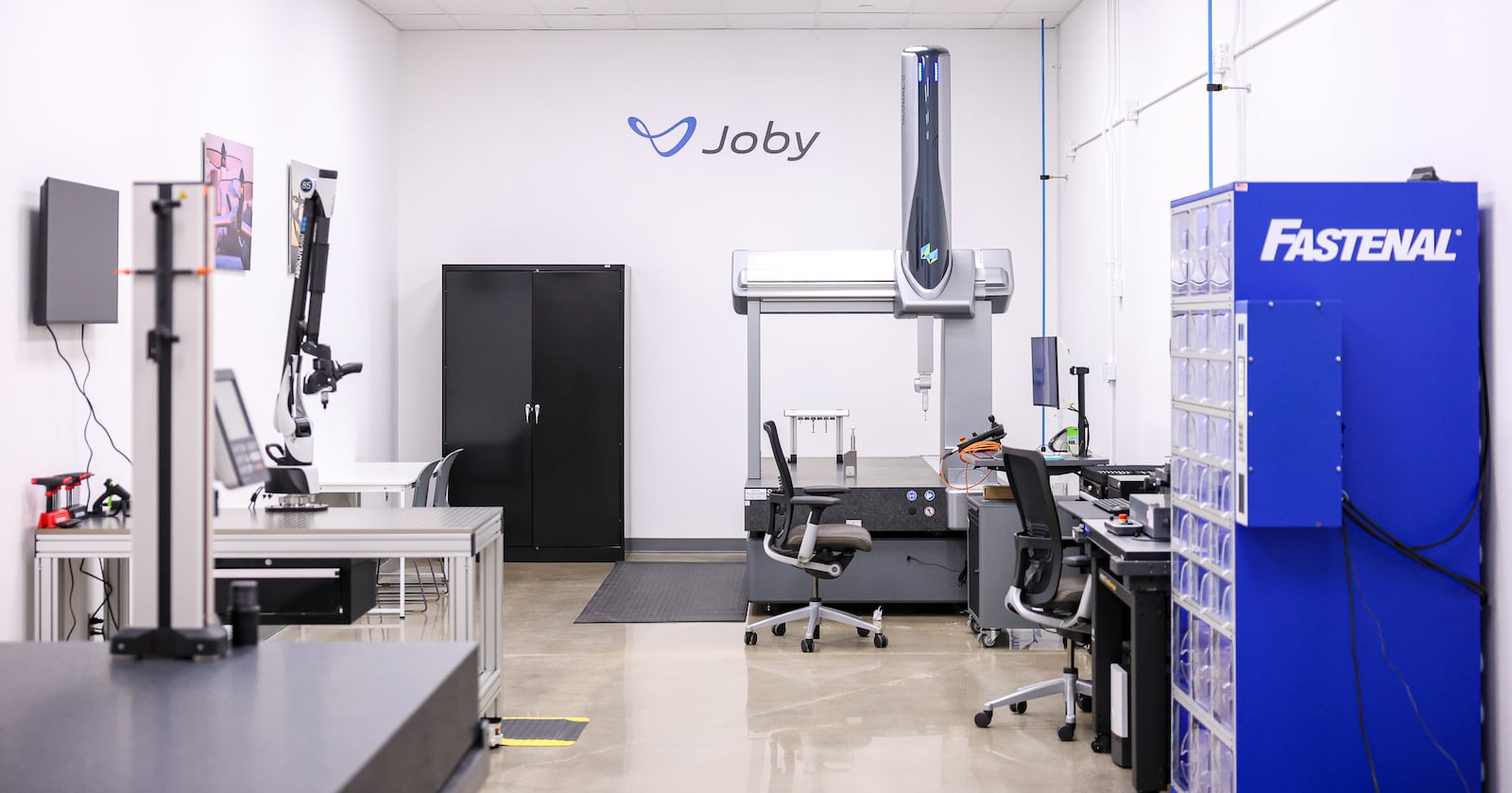 Joby Aviation held a reception and tour of its new plant near Dayton International Airport on Monday, Nov. 10. BRYANT BILLING/STAFF