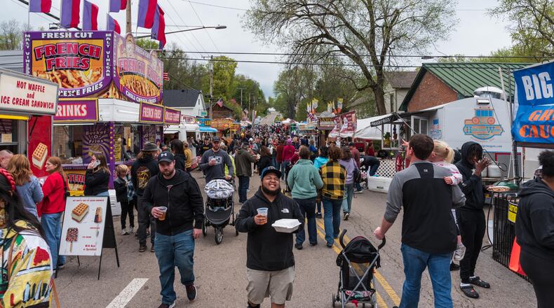 The 44th annual Bellbrook Sugar Maple Festival will be held April 19-21. TOM GILLIAM / CONTRIBUTING PHOTOGRAPHER