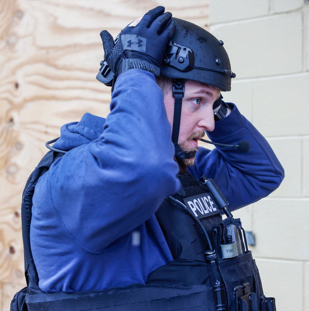 Police training at Executive Inn