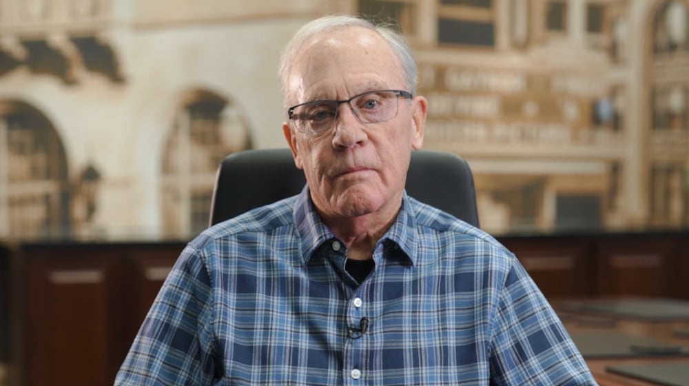 Charlie Crabill speaks in a Greater Springfield Partnership video about his selection for the Richard L. Kuss video. CONTRIBUTED BY GREATER SPRINGFIELD PARTNERSHIP