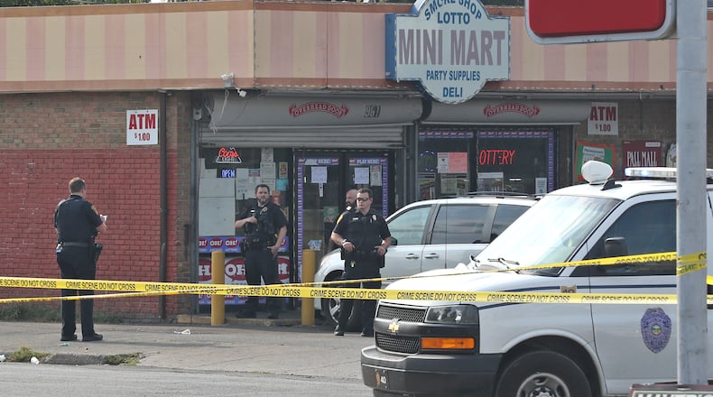 The Springfield Police Division is investigating a shooting at a gas station that resulted in the death of a man.