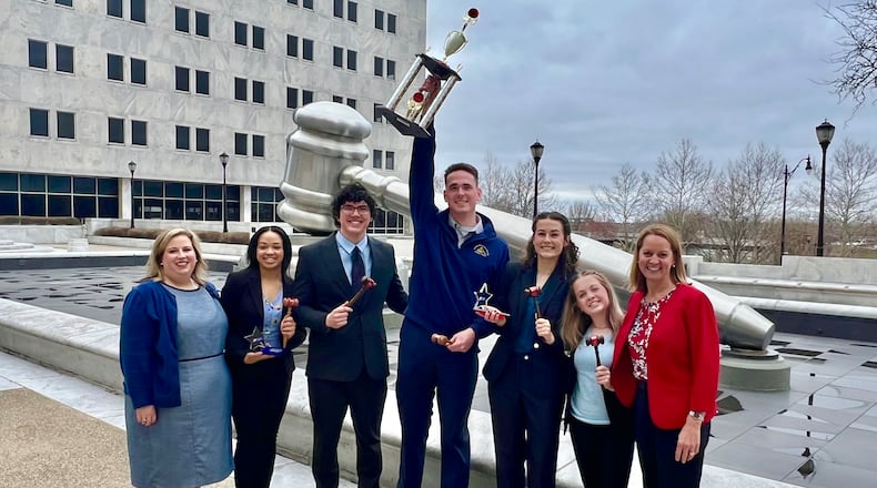 The Springfield High School mock trial team has won the Ohio Mock Trial State Championship. Contributed