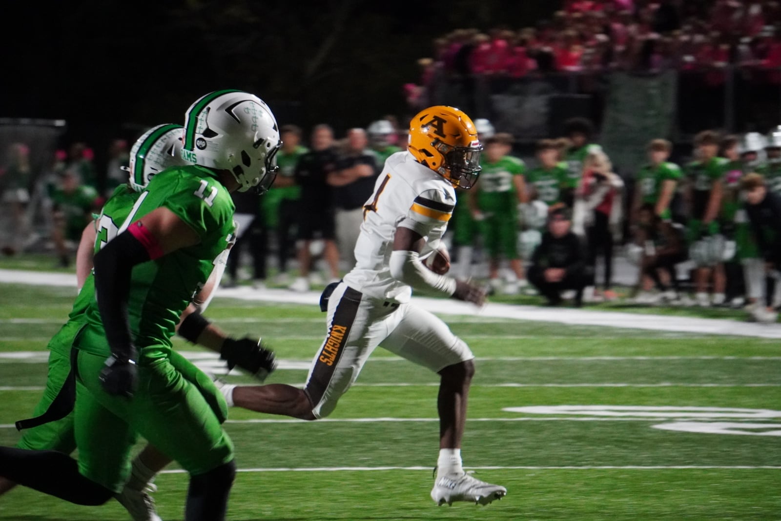 Badin beat Alter 28-14 in a Greater Catholic League Coed contest on Friday night at the Matandy SportsPlex. CHRIS VOGT / CONTRIBUTED