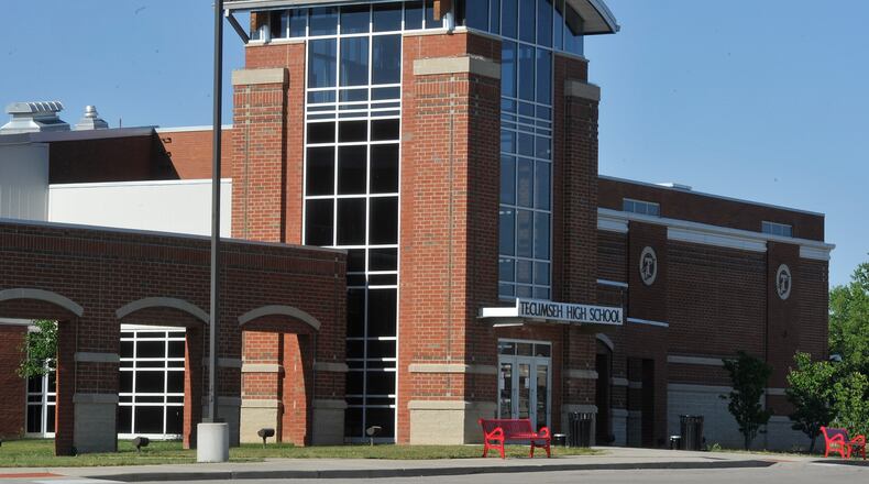 Tecumseh High School. Staff photo by Bill Lackey
