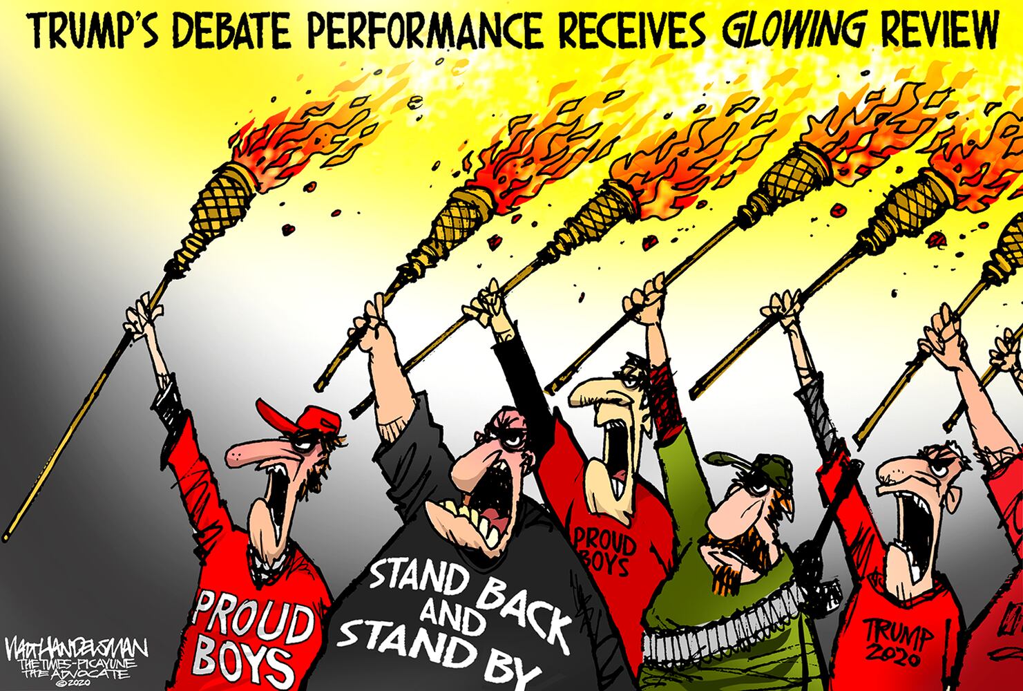 Week in cartoons: Trump's taxes, the presidential debate and more