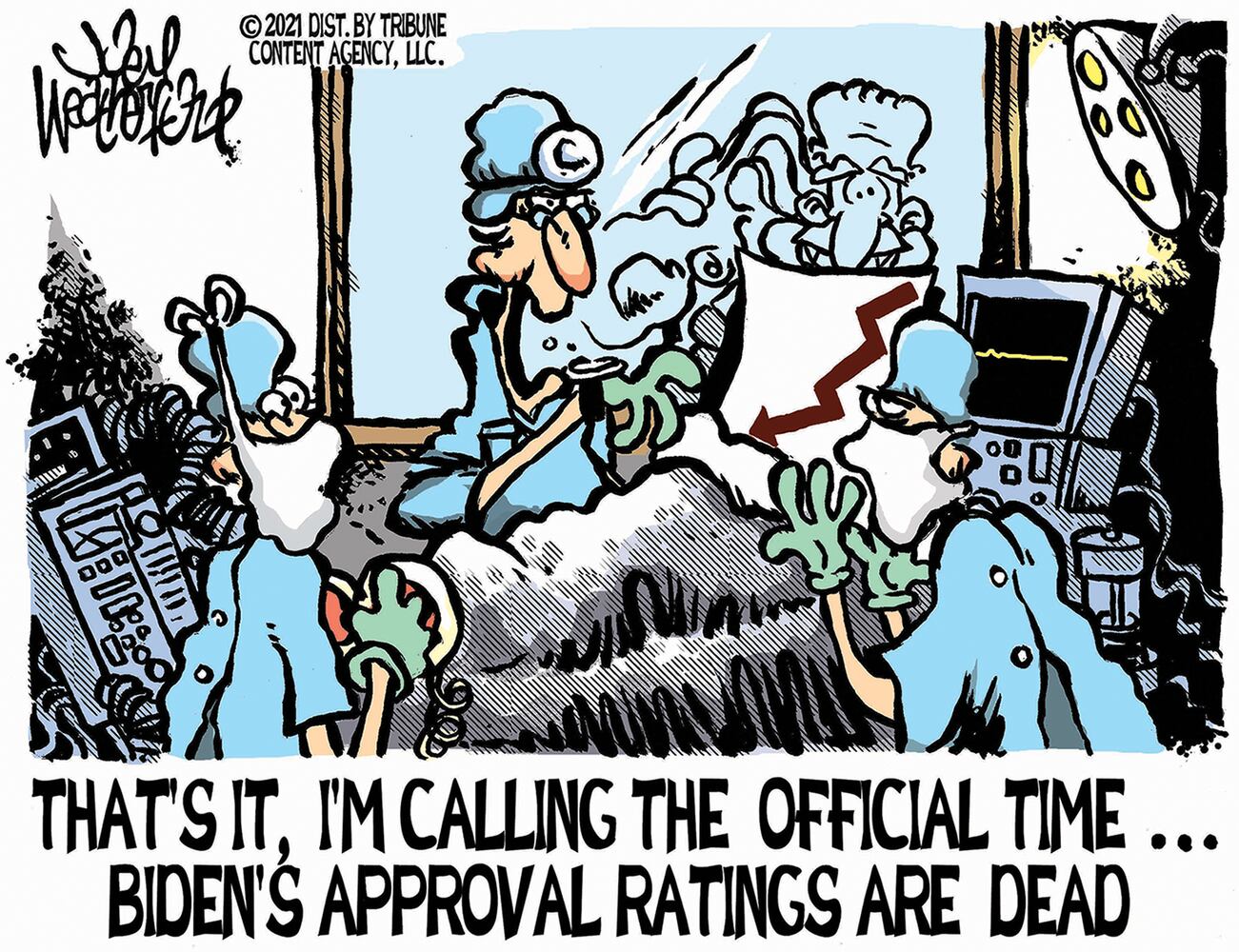 Week in cartoons: Religious exemptions, California recall and more