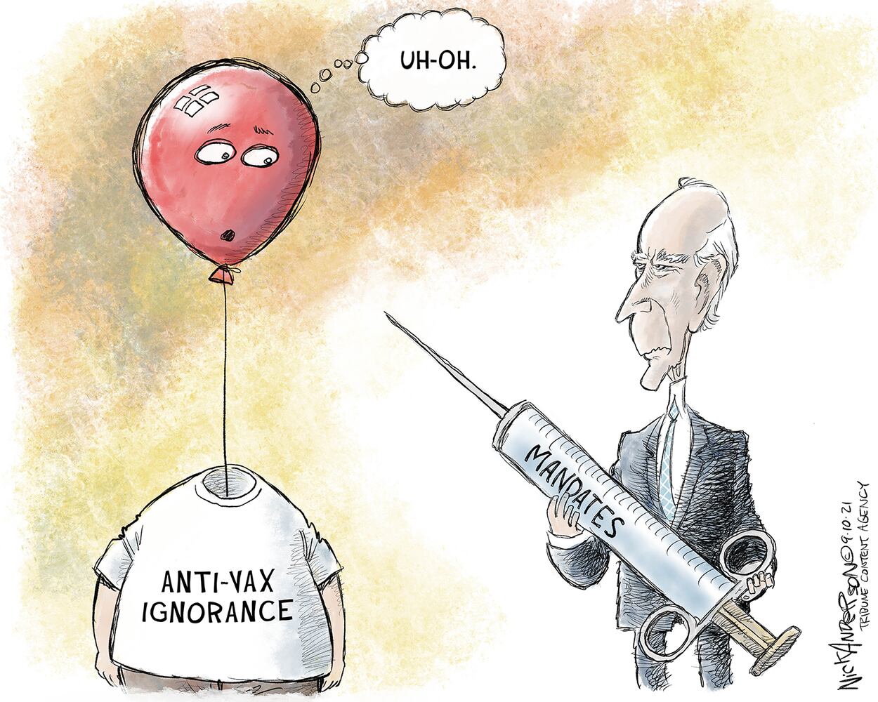 Week in cartoons: Religious exemptions, California recall and more