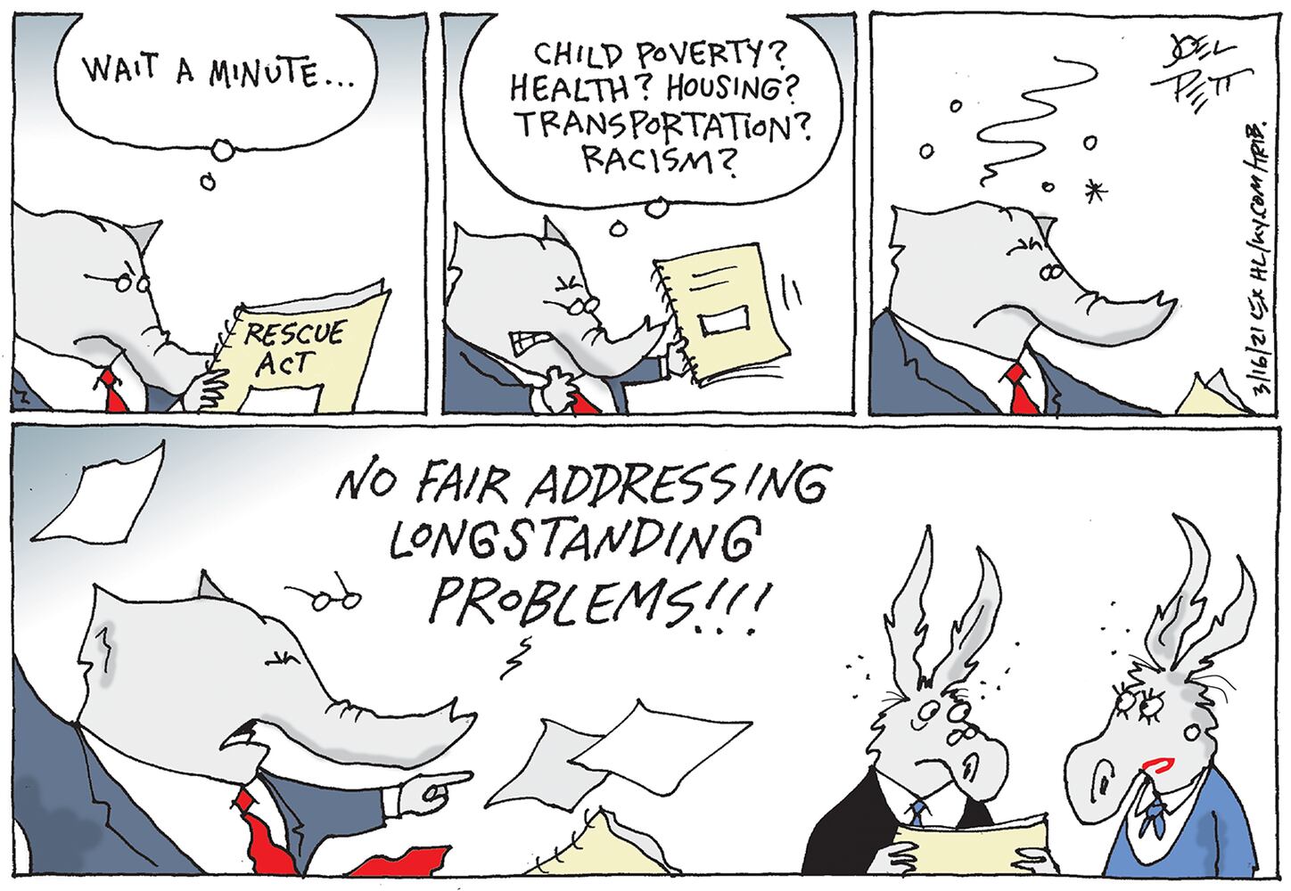 Week in cartoons: Immigration, voter suppression and more