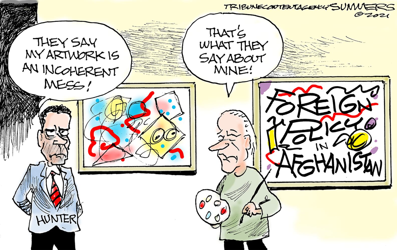 Week in cartoons: Afghanistan pullout and more