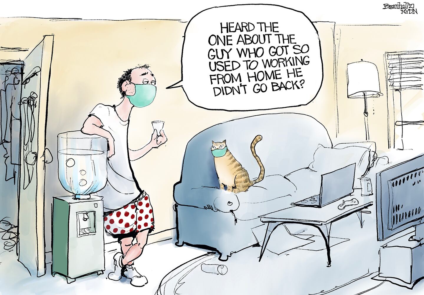 Week in cartoons: Biden's first 100 days, anti-vaxxers and more