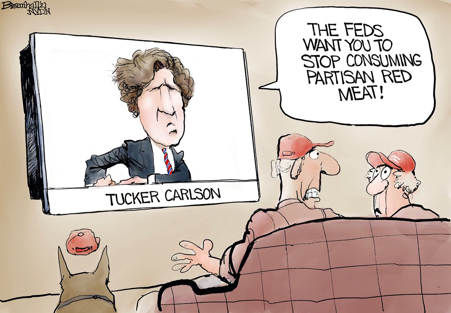 Week in cartoons: Biden's first 100 days, anti-vaxxers and more
