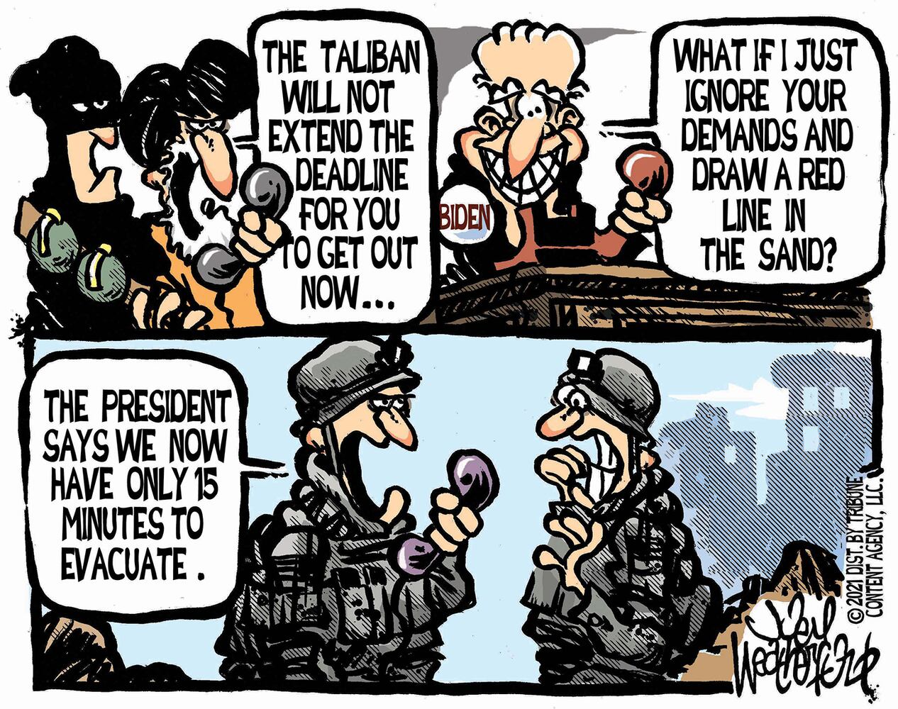Week in cartoons: Afghanistan, livestock dewormer and more