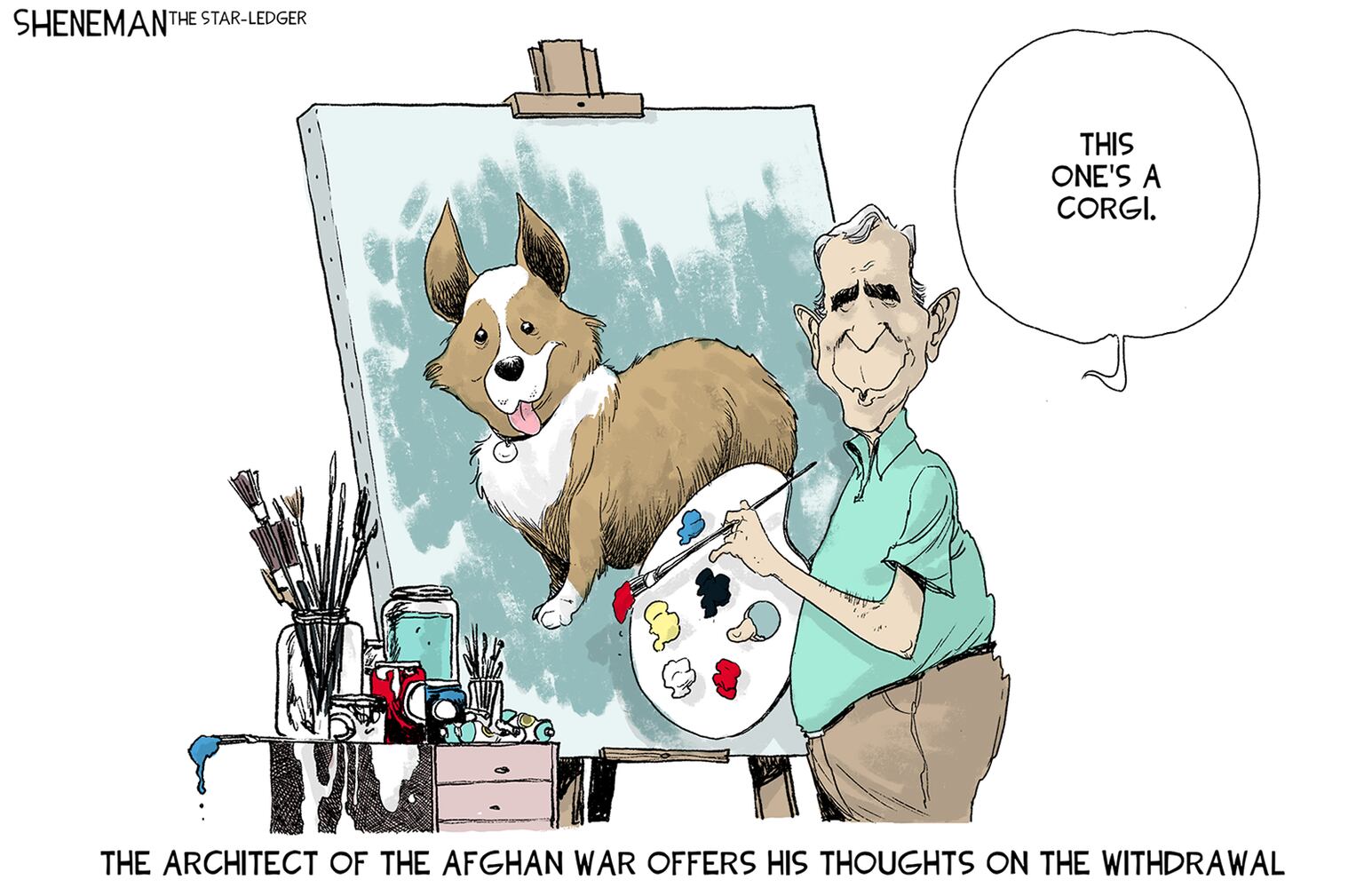 Week in cartoons: Afghanistan pullout and more