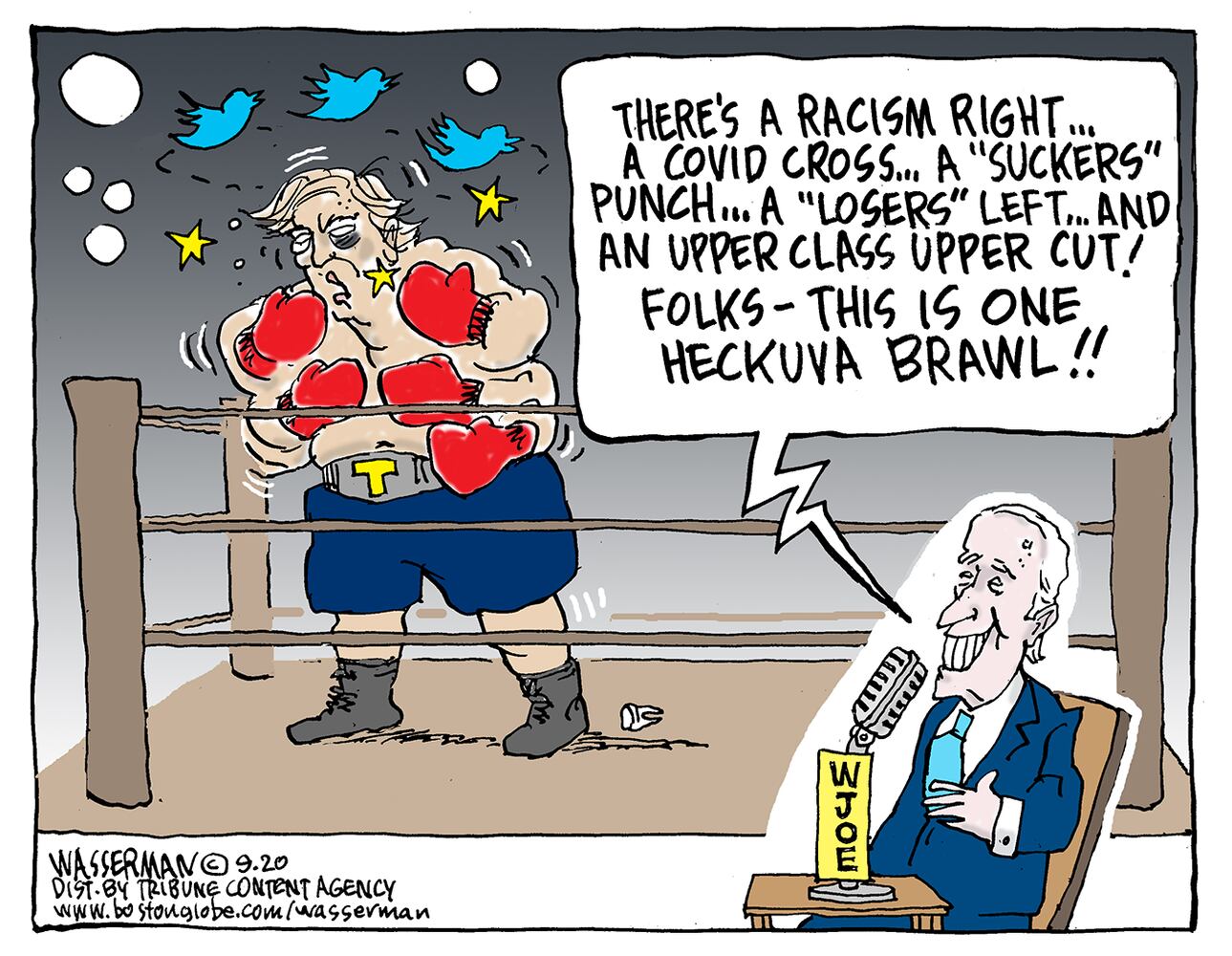 Week in cartoons: Football, climate change and more