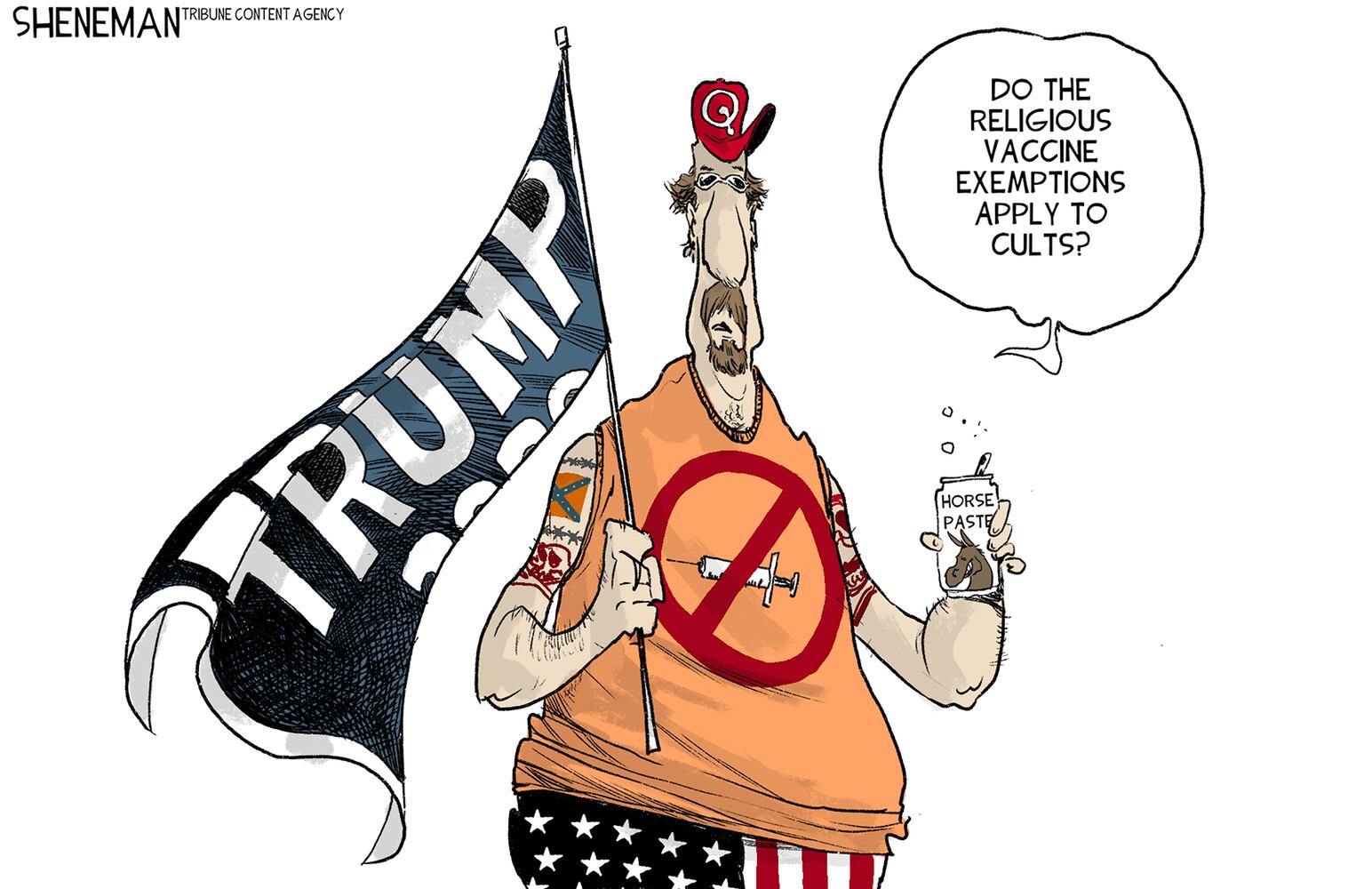 Week in cartoons: Religious exemptions, California recall and more