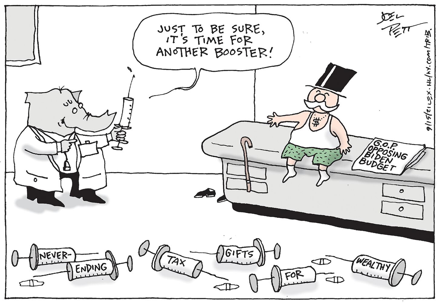 Week in cartoons: Religious exemptions, California recall and more