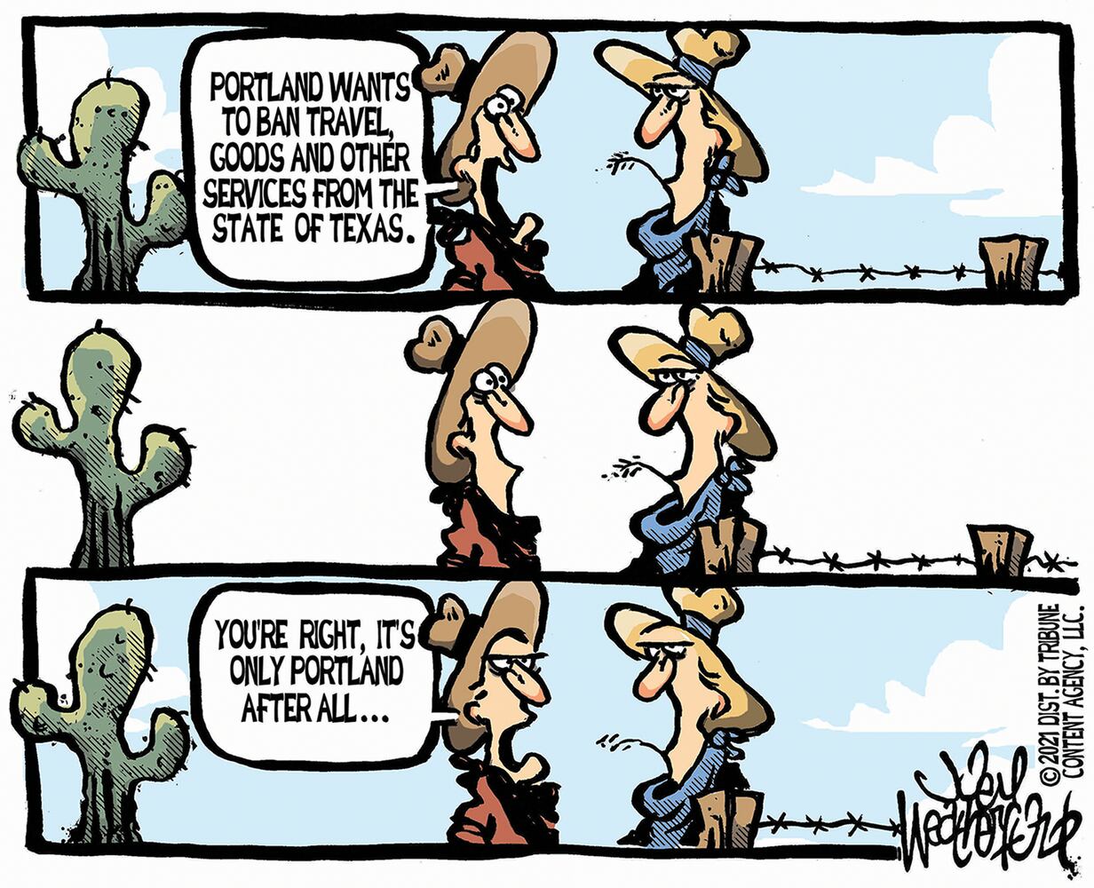 Week in cartoons: Religious exemptions, California recall and more