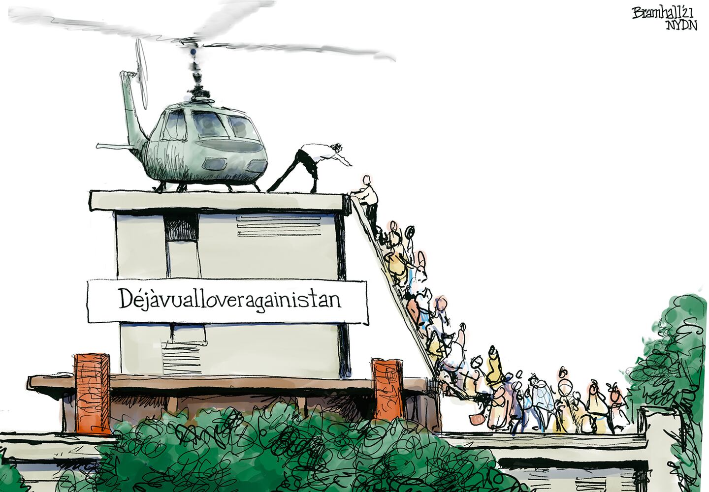 Week in cartoons: Afghanistan pullout and more