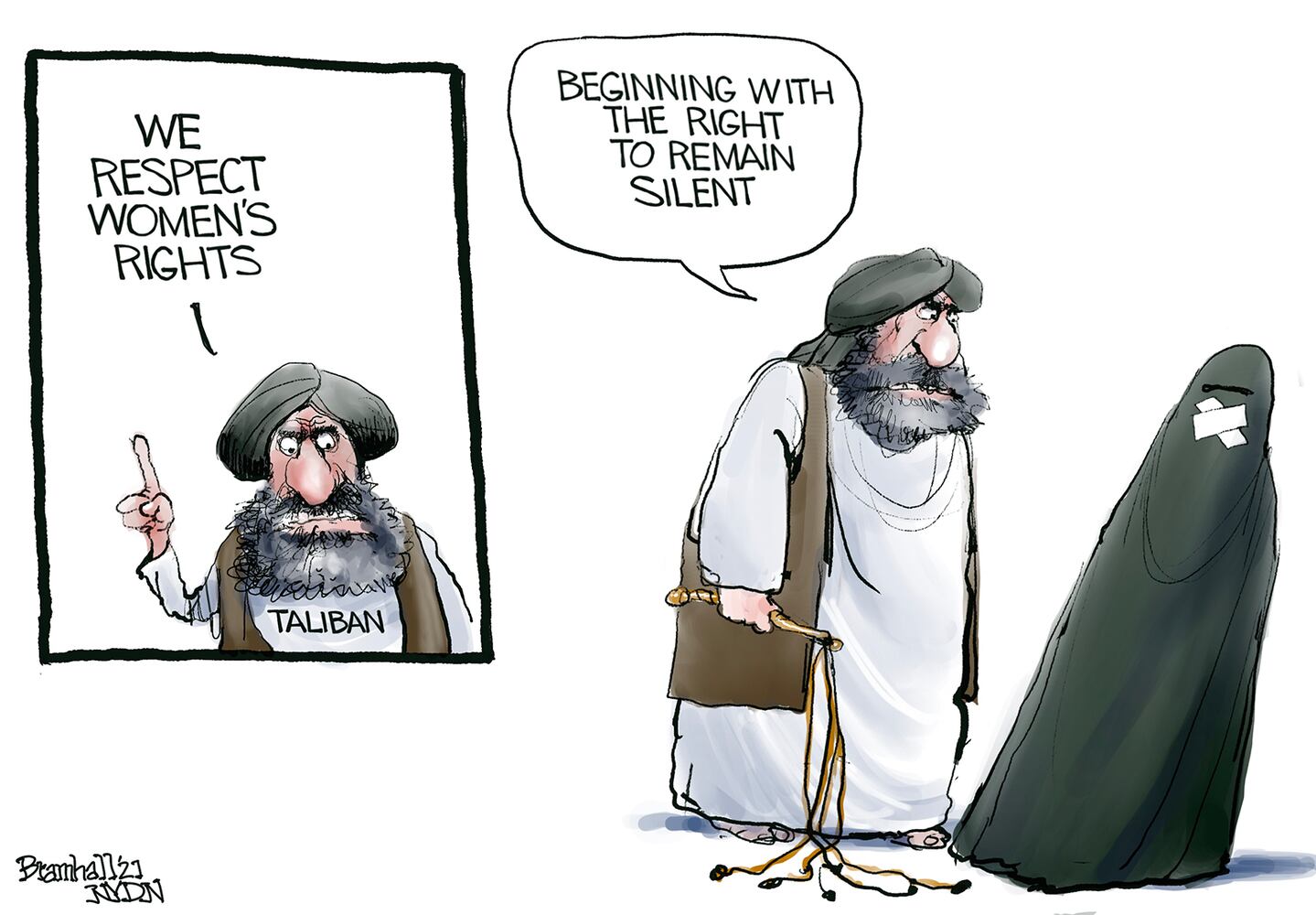 Week in cartoons: Afghanistan pullout and more
