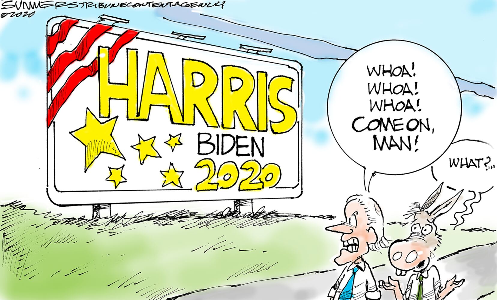 Week in cartoons: Kamala Harris, college football and more