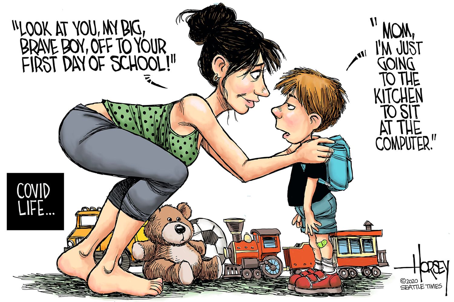 Week in cartoons: California fires, remembering 9/11 and more