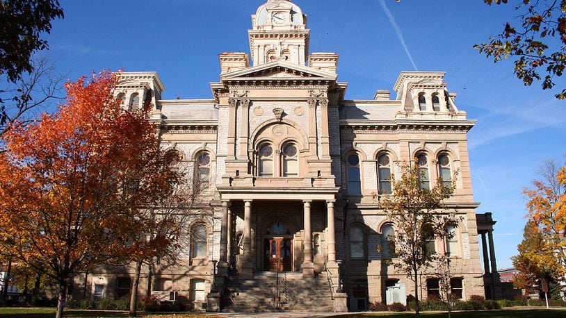 Shelby County Courthouse in Sidney