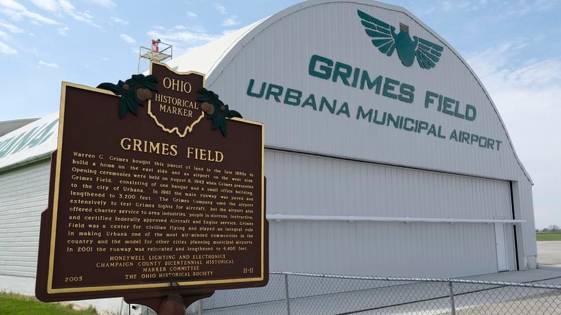 Grimes Field is hosting a gathering of B-17 bombers. Bill Lackey/Staff