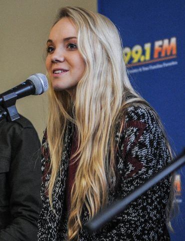 The Voice star Danielle Bradbery performs at K99.1FM event