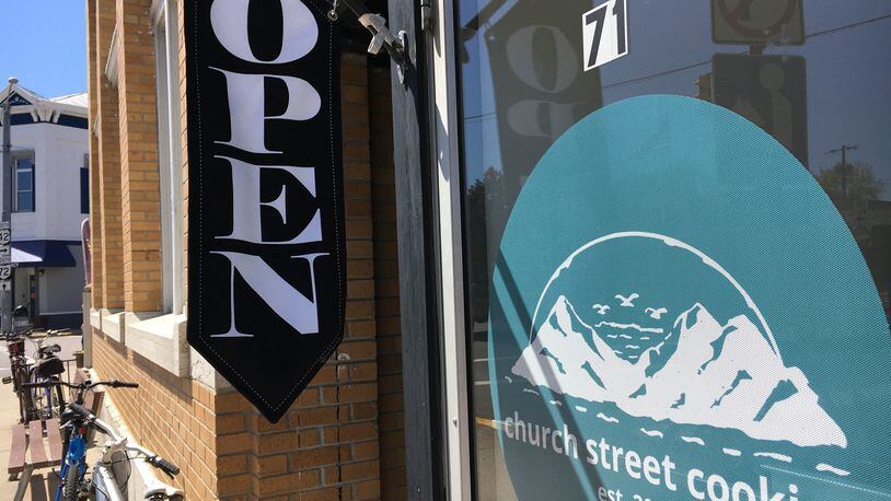 Church Street Cookies opened in March in downtown Cedarville. STAFF/BONNIE MEIBERS